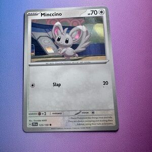 minccino - 125/159 (common) — pokemon: journey together
